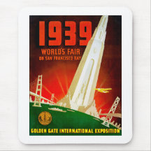 A feira 1939 de mundo San Francisco Mousepad