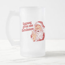 A gemada dá a flatulência do papai noel caneca