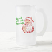 A gemada faz o papai noel Fart Canecas
