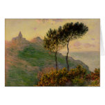 A igreja em Varengeville - Claude Monet postais