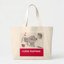 A imagem de Kylee, EU AMO FILHOTES DE CACHORRO! Bolsas