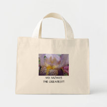 A íris dos presentes da MAMÃ floresce o aniversári Bolsas Para Compras