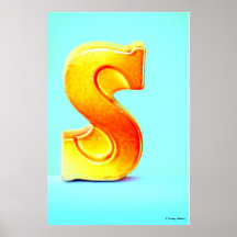 A letra "S " Poster