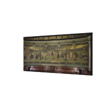 A madeira sagrado impressão de canvas esticadas