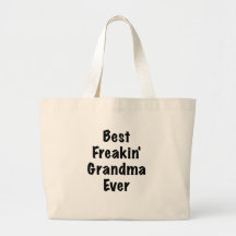 A melhor avó de Freakin nunca Bolsas De Lona