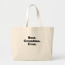 A melhor avó nunca bolsa para compra