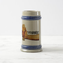 A melhor caneca de cerveja da agitação da mão