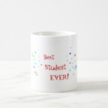A melhor caneca do chá do café dos confetes do est