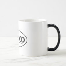 a- mugz do design do mosco da equipe caneca