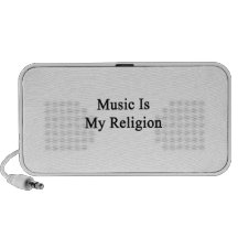 A música é minha religião caixinhas de som