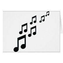 a música nota o ícone cartao