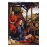 A natividade santamente cartoes