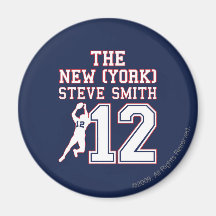 A New York Steve Smith Imã De Refrigerador