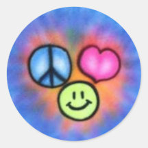 a-peace_love_happiness adesivos redondos