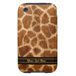 A pele 3G do girafa resistente - personalize Capas Fortes De iPhone 3