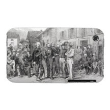 A sala de clube de Zermatt em 1864, "da subida Capas De iPhone 3 Case-Mate