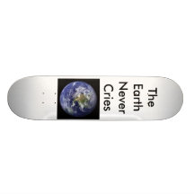 A terra nunca grita skates personalizados