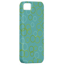 A turquesa borbulha caso do iPhone 5 Capa iPhone 5