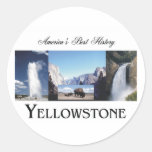 ABH Yellowstone Adesivos Em Formato Redondos