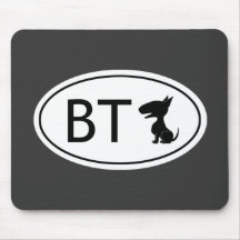Abreviatura de bull terrier - BT Mousepad