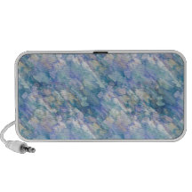 Abstracção azul Pastel Caixinhas De Som Para Mp3