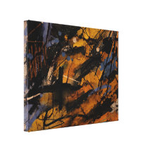 abstract impresion de lienzo