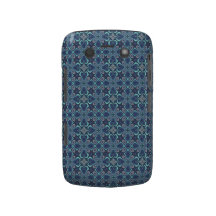 Abstrato azul da arte de Digitas Capa Blackberry Bold