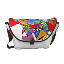 Abstrato Bolsa Mensageiro