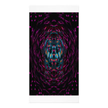 Abstrato da caverna do bastão por Valxart.com Cartão Com Foto