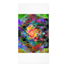 Abstrato de Valxart Adsnack Cartão Com Foto Personalizado