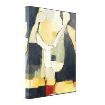 Abstrato figurativo moderno impressão em tela canvas