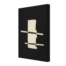 Abstrato geométrico moderno impressão de canvas envolvida