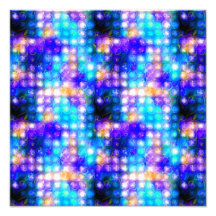 Abstrato lunático colorido azul artes de fotos