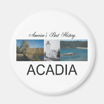 Acadia de ABH Imã De Geladeira