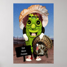 Acção de graças feliz com o poster do aneto da zor