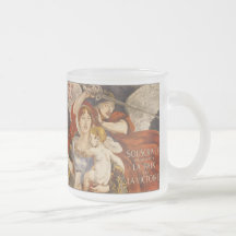 Acelere a paz - WW1 francês Caneca