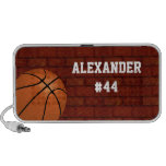Acessório personalizado basquetebol do auto-falant caixinha de som