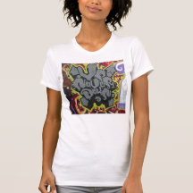 Acima de nunca para baixo tshirts