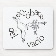 Acróbata del vacío mousepad