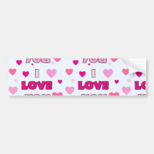 Adesivo para carro Love