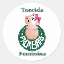 ADESIVO TORCIDA FEMININA PALMEIRAS