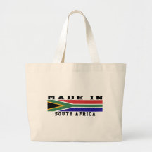 África do Sul fez no design Bolsa De Lona