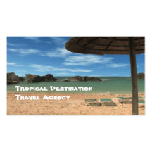 Agente de viagens modelo cartoes de visitas