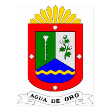 Água de Oro, Argentina Cartão Postal