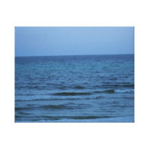 ÁGUA DO OCEANO IMPRESSÃO DE CANVAS ESTICADA