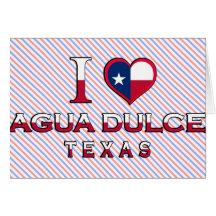 Água Dulce, Texas Cartões