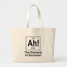 Ah! O elemento de surpresa Bolsas Para Compras