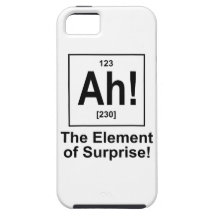 Ah! O elemento de surpresa iPhone 5 Capa