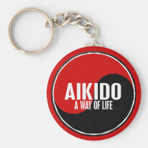 Aikido 1 de Yin Yang Chaveiros