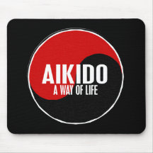 Aikido 1 de Yin Yang Mousepad